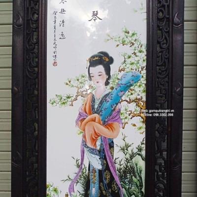 TRANH SỨ CẦM - KỲ - THI - HỌA